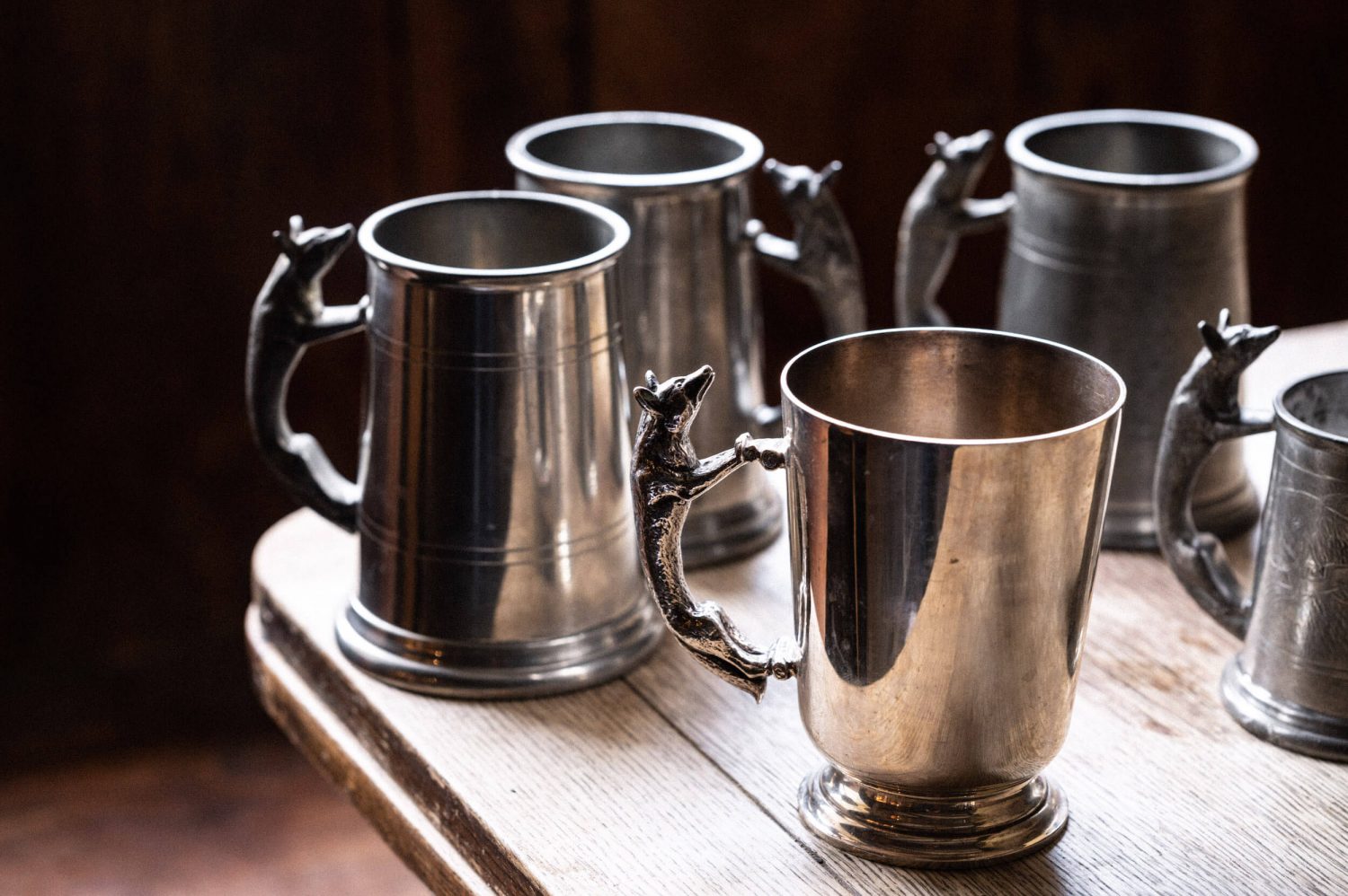 Fox tankards